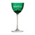 Zoe Green Water Goblet