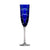 Zoe Blue Champagne Flute