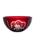 Poppy Cristal double Rouge Rubis Coupes 11.8 In