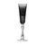 Birks Crystal Silver Ribbon Grau Sektflöte