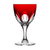 Fabergé Lausanne Ruby Red Wine Glass