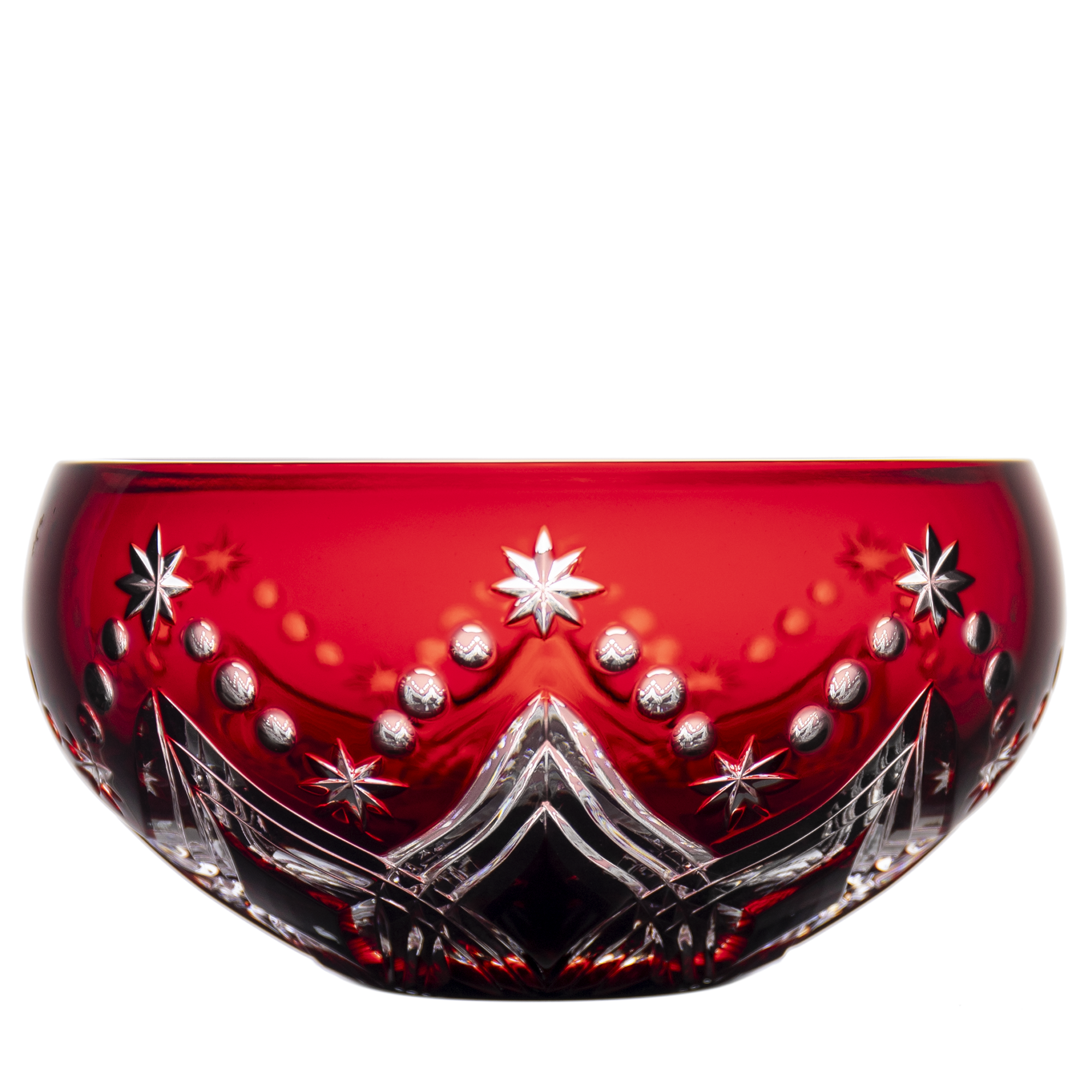 Starlight Ruby Red Bowl 7.1 in