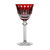 Fabergé Xenia Ruby Red Wine Glass