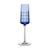 Graphik Light Blue Champagne Flute