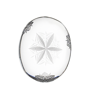 Snowflake ‘2014 Peace' Paperweight 2.8 in