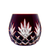 Fabergé Odessa Dark Ruby Red Votive 3.3 in