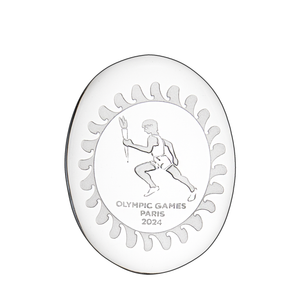 Paris 2024 Olympics ‘Torchbearer’ Paperweight 2.8 in