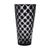 Stars Black Vase 8.3 in