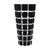 Faberge Metropolitan Black Vase 8.3 in