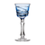 Birks Crystal Silver Ribbon Light Blue Cordial