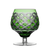Fabergé Athenee Green Brandy Glass
