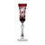 Easter Ruby Red Champagne Flute