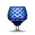 Fabergé Athenee Blue Brandy Glass