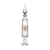 Val Saint Lambert Carthage Decanter 21.7 in