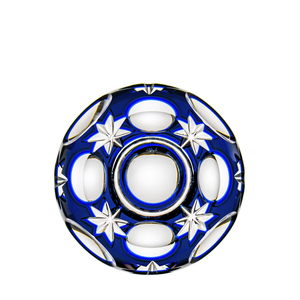 Moon and Stars Blue  Paperweight 3.3 in