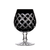 Fabergé Athenee Black Brandy Glass