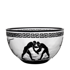 Olympics V Double Cased Black Bowl 9.8 in