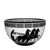 Bowl Negro Doble Caja Carro Olímpico 7.9 in