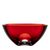Richard Ginori Petalo Ruby Red Bowl 9.1 in