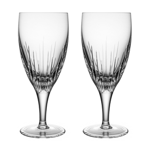 Waterford Aurora Iced Beverage Goblet Set of 2