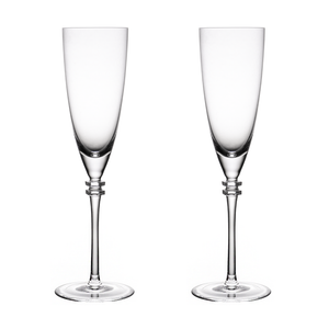 Richard Ginori Cascade Champagne Flute Set of 2