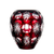 Vaso Ruby Red Snowflake Dreams 4.7 in