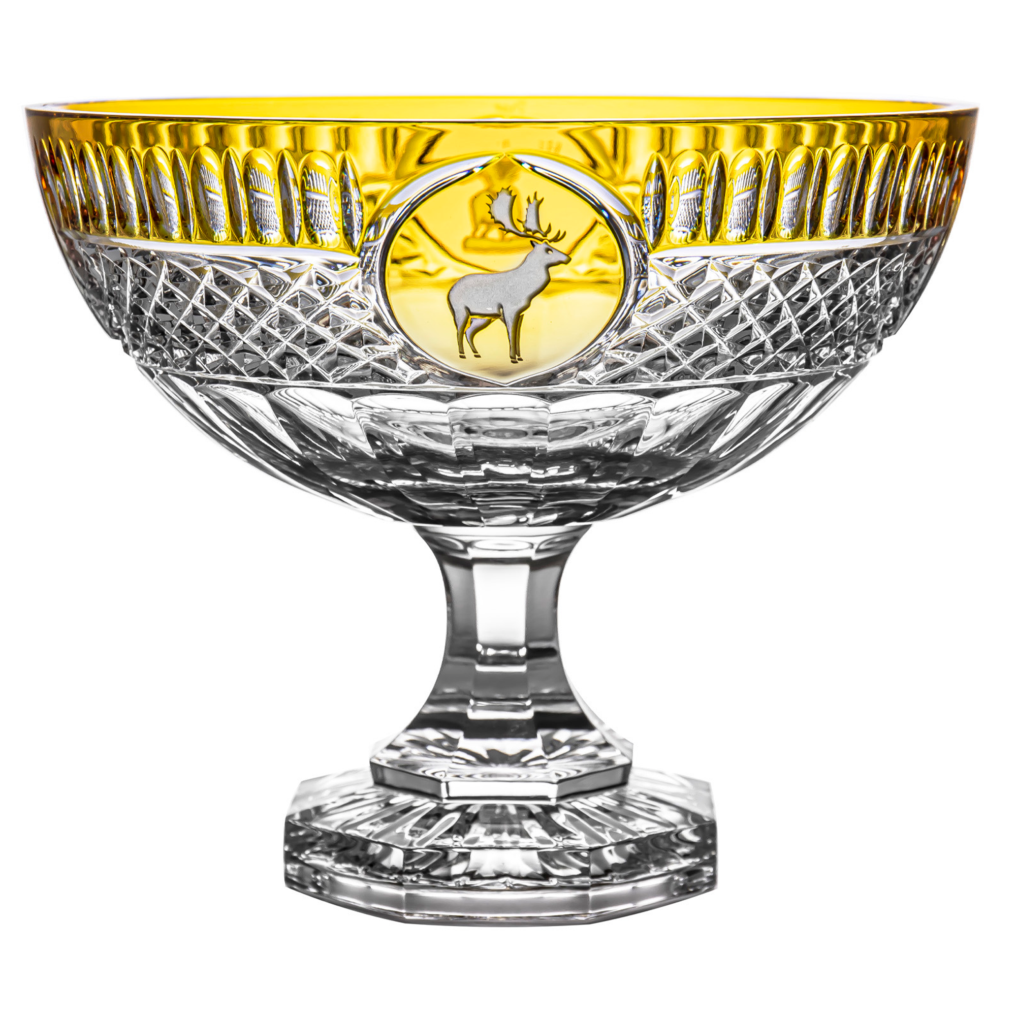 Fabergé Hunter Golden Bowl 9.8 in