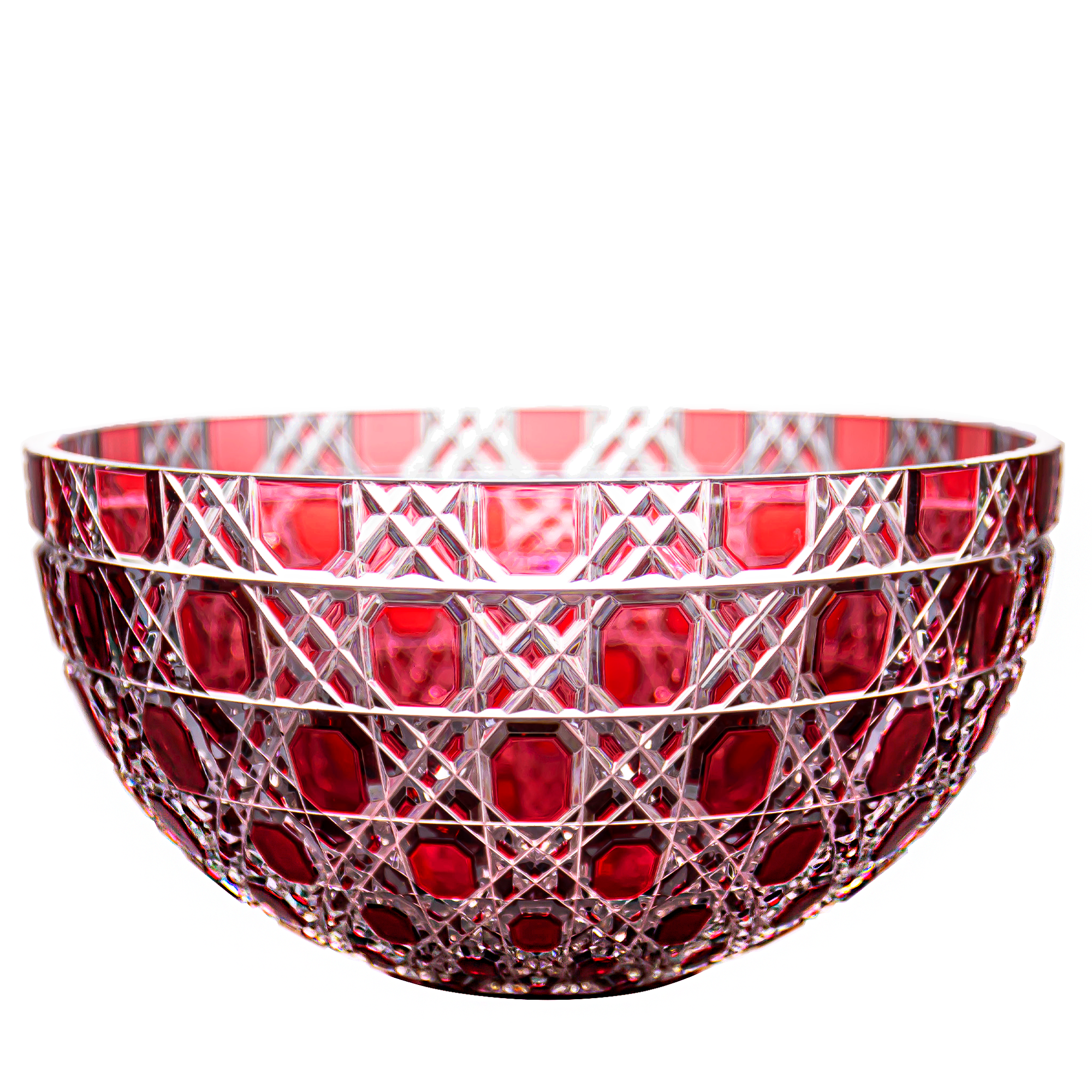 Fabergé Russian Court Golden Red Bowl 9.4 in