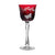 Calice da Vino Grande Ruby Red Farfalla