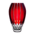 Vase rouge rubis Castille 9,1 po