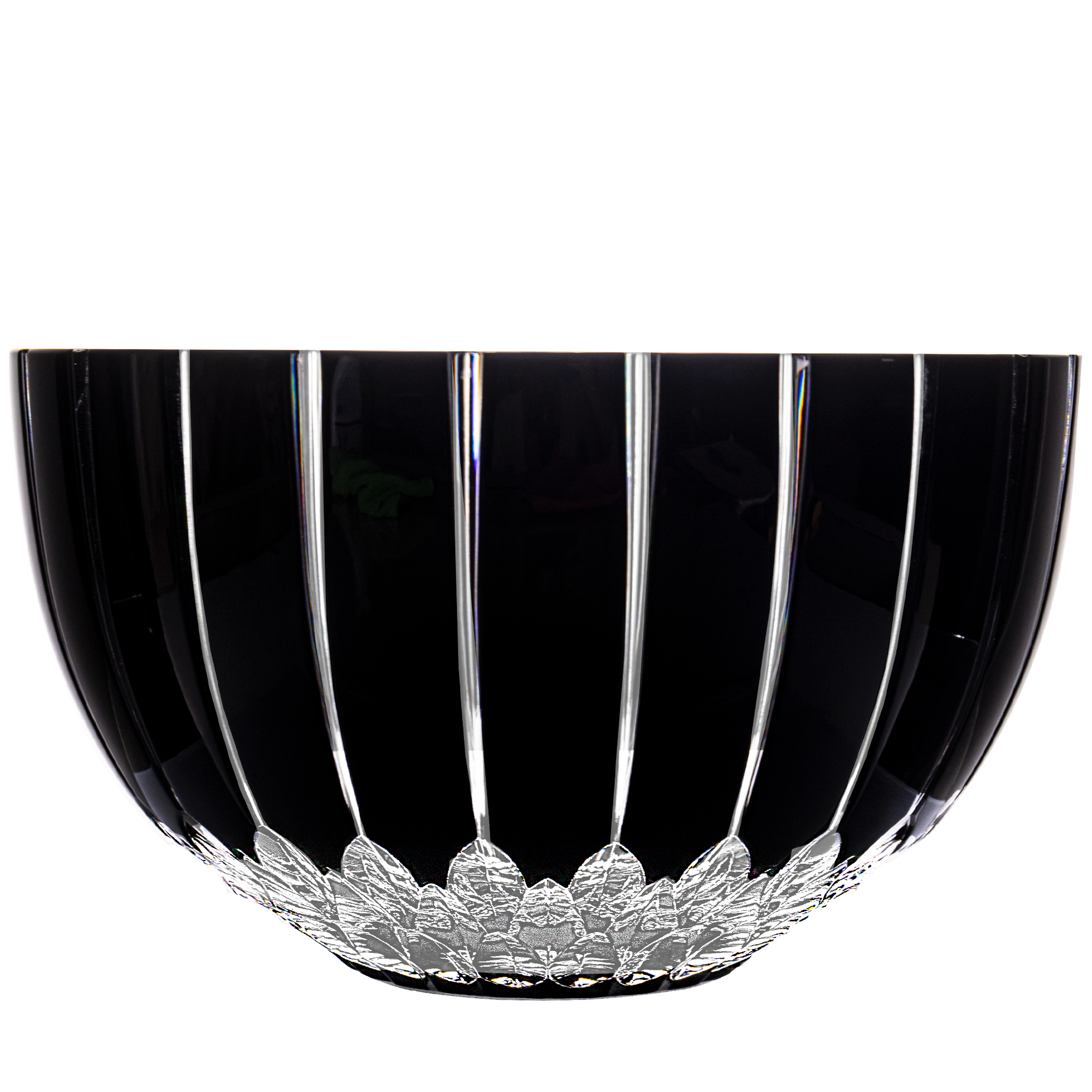 Castille Black Bowl 9.8 in