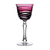 Verre à vin petit Birks Crystal Ruban Argenté Violet