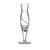 Vaso in Raso d'Argento Birks Crystal 7,8 in