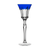 Val Saint Lambert Saverne Blue Small Wine Glass 9.4in