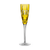 Birks Crystal Square Golden Champagne Flute