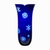 Doppelt beschichtete hellblaue Vase 30 cm