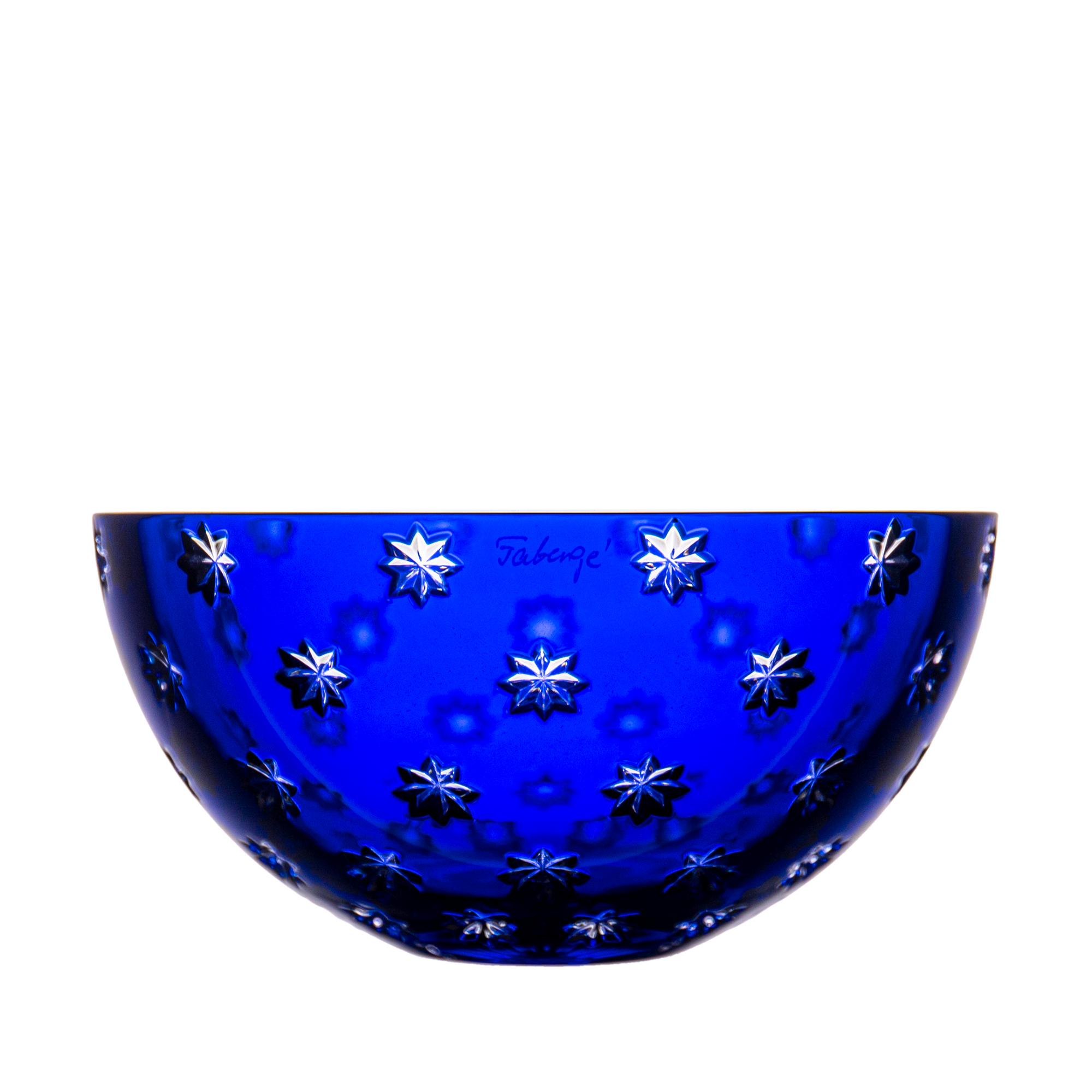 Fabergé Galaxie Blue Bowl 5.9 in