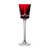 Cristal de Sèvres Segovie T298 Ruby Red Small Wine 9.6in