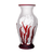 Cameo Rubinroter Vase 11 Zoll