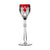 Fabergé Czar Imperial Rouge Rubis Grands verres à vin 10.6in