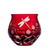 Bougie votive rouge rubis Dragonfly 3.5 in